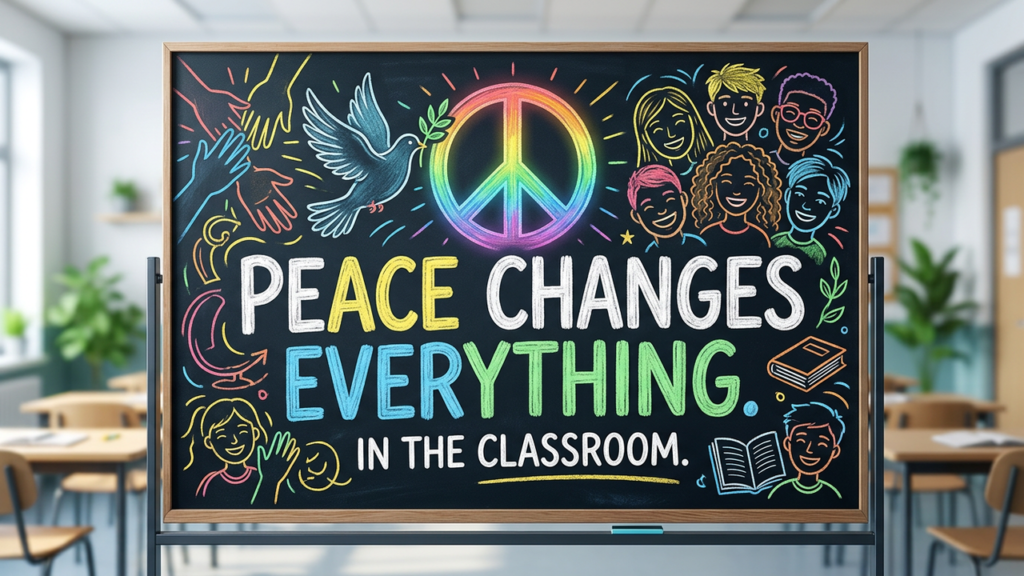 Peace Education Changes Everything in the Classroom Building a Culture of Peace, One Student at a Time